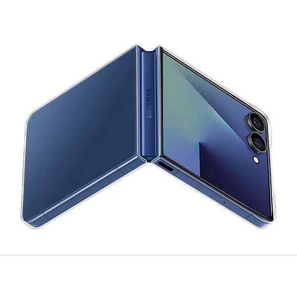 SAMSUNG Galaxy Z Flip7 Silicone Case Transparent EF-AF766CTEGWW