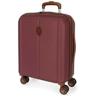 Roll Road India Set di valigie blu 55/70 c Rigida ABS Chiusura a