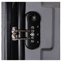 ENOVA SEVILLA ABS set kofera 3/1 sa 4 tockica tamno siva