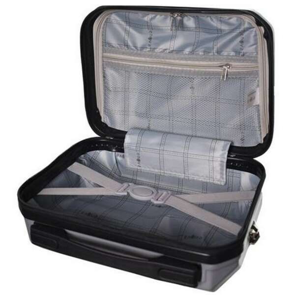ENOVA CAPRI ABS Beauty case siva 