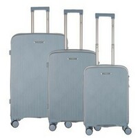 ENOVA TOKYO Set kofera 3 / 1 sa 4 tockica arctic blue