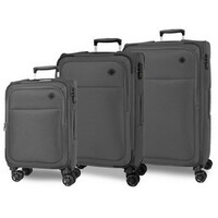 MOVOM ATLANTA Set kofera 3 / 1 sa 4 tockica siva