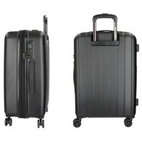 MOVOM WOOD ABS Set kofera 2/1 sa 4 dupla tockica sa mogucnoscu prosirenja crna