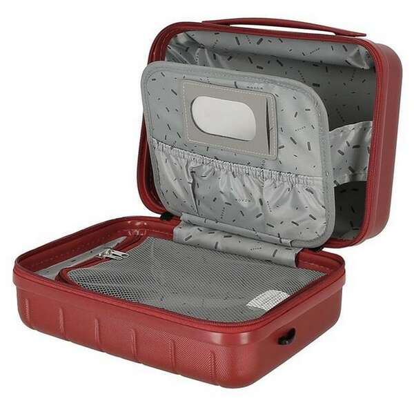 MOVOM WOOD ABS Beauty case crvena 