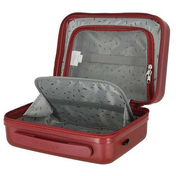 MOVOM WOOD ABS Beauty case crvena 