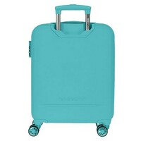 MOVOM WOOD ABS Set kofera 2/1 sa 4 dupla tockica sa mogucnoscu prosirenja tirkizna