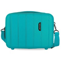 MOVOM WOOD ABS Beauty case tirkizna