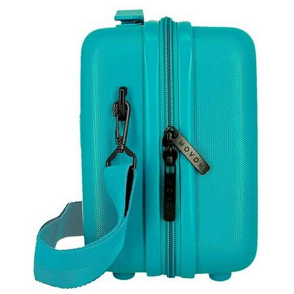 MOVOM WOOD ABS Beauty case tirkizna 