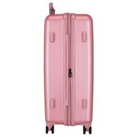 MOVOM WOOD ABS Set kofera 2/1 sa 4 dupla tockica sa mogucnoscu prosirenja roze