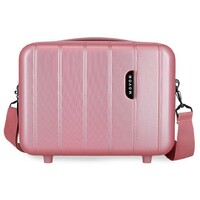MOVOM WOOD ABS Beauty case roze