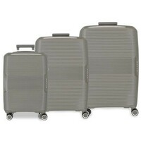 MOVOM INARI PP Set kofera 3 / 1 sa 4 tockica siva