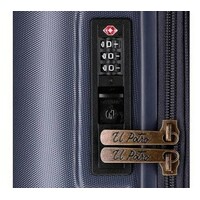 EL POTRO VERA ABS Kofer 55cm sa 4 tockica sa mogucnoscu prosirenja teget