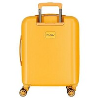 EL POTRO VERA ABS Kofer 55cm sa 4 tockica sa mogucnoscu prosirenja zuta