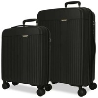 MOVOM NEW TRENDY PP Set kofera 2 / 1 sa 4 tockica crna