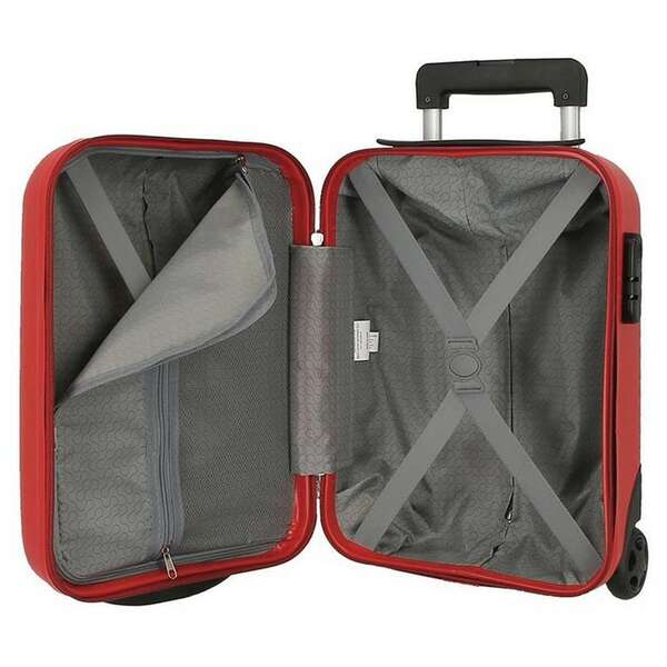 ROLL ROAD FLEX ABS Kofer 40cm sa 2 tockica crvena 