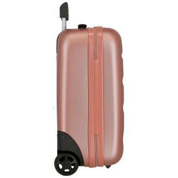 ROLL ROAD FLEX ABS Kofer 40cm sa 2 tockica powder pink