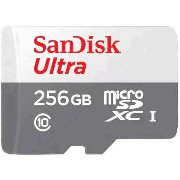 SANDISK SDXC 256GB Ultra Micro 100MB/Class 10/UHS-I SDSQUNR-256G-GN3MN