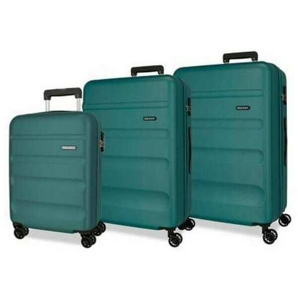 ROLL ROAD FLEX ABS set kofera 3/1 sa 4 tockica emerald 