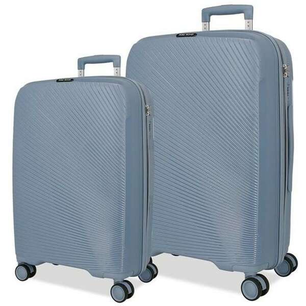 ROLL ROAD ORBIT PP Set kofera 2/1 sa 4 tockica plava