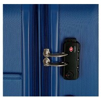 MOVOM GALAXY ABS Set kofera 2/1 sa 4 dupla tockica teget