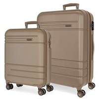 MOVOM GALAXY ABS Set kofera 2 / 1 sa 4 dupla tockica champagne