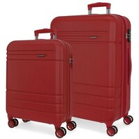 MOVOM GALAXY ABS Set kofera 2 / 1 sa 4 dupla tockica crvena