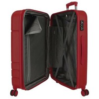 MOVOM GALAXY ABS Set kofera 2/1 sa 4 dupla tockica crvena