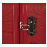 MOVOM GALAXY ABS Set kofera 2/1 sa 4 dupla tockica crvena