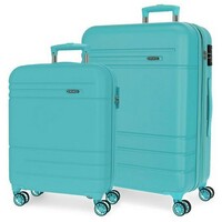 MOVOM GALAXY ABS Set kofera 2 / 1 sa 4 dupla tockica tirkizna