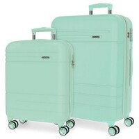 MOVOM GALAXY ABS Set kofera 2 / 1 sa 4 dupla tockica mint