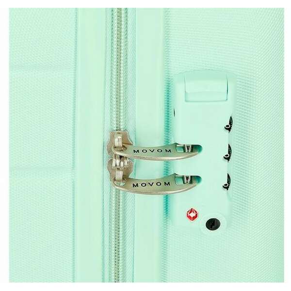 MOVOM GALAXY ABS Set kofera 2/1 sa 4 dupla tockica mint