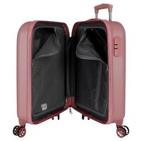 MOVOM RIGA ABS Kofer 55cm sa 4 tockica powder pink