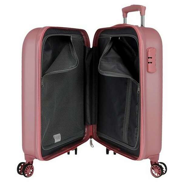 MOVOM RIGA ABS Kofer 55cm sa 4 tockica powder pink