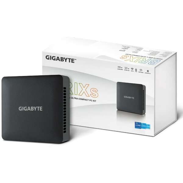 GIGABYTE Mini PC GB-BRi5H-1335 BRIX, Intel Core i5-1335U