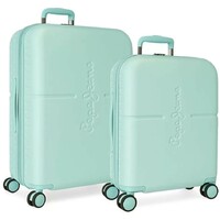 PEPE JEANS HIGHLIGHT ABS Set kofera 2 / 1 sa 4 tockica tirkizna