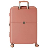 PEPE JEANS HIGHLIGHT ABS Set kofera 2/1 sa 4 tokica koralna