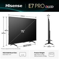 HISENSE 75E7Q PRO