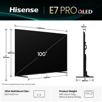 HISENSE 100E7Q PRO