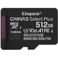 KINGSTON MicroSD 512GB Kingston SelectPlus gen 3   bez adaptera