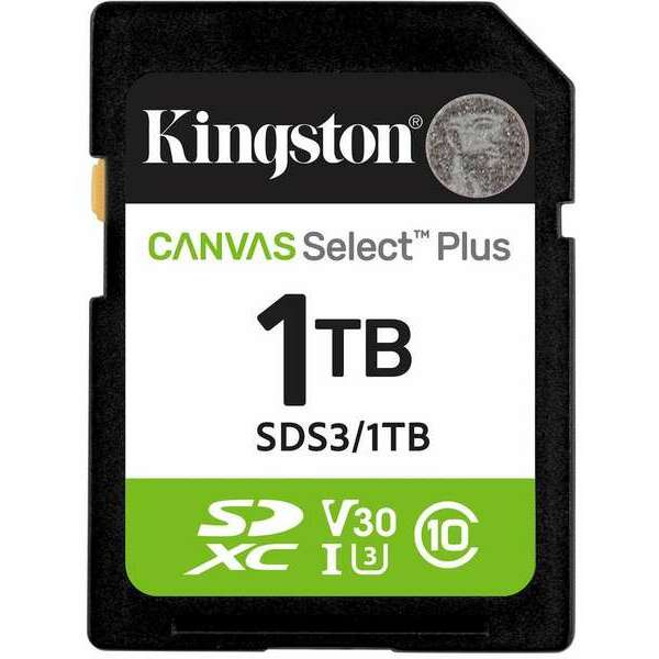 KINGSTON SD 1TB Kingston Canvas SelectPlus gen 3