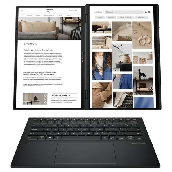 ASUS Zenbook 14 DUO OLED UX8406CA-PZ185X, 14
