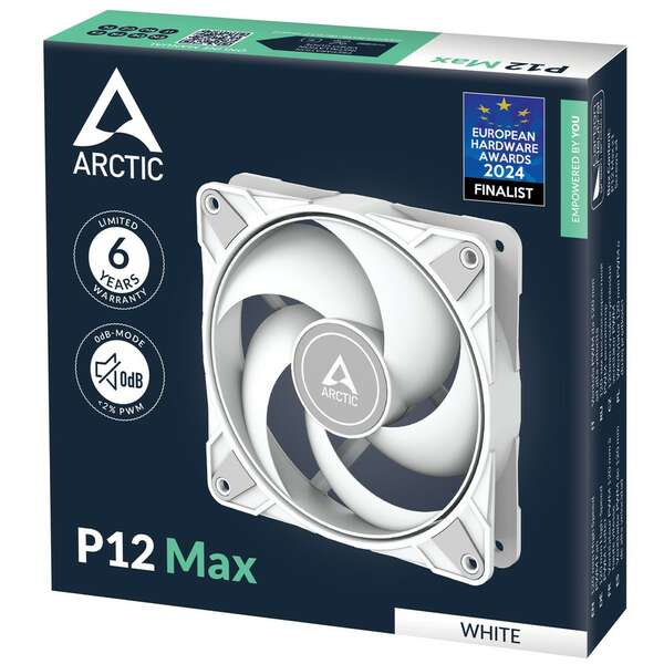ARCTIC P12 MAX ACFAN00293A 120mm White