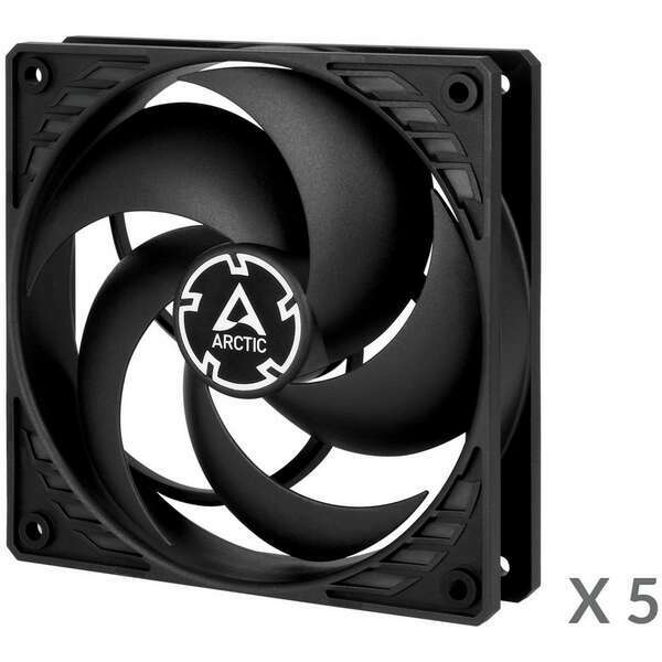 ARCTIC P12 PWM PST 5pack ACFAN00137A 120mm Black