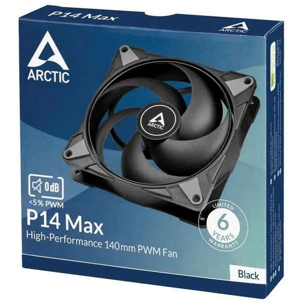 ARCTIC P14 MAX ACFAN00287A 140mm Black