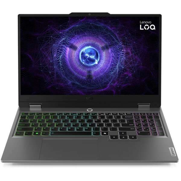 LENOVO LOQ 15IAX9 (Luna Grey) FHD IPS, Intel Core i5-12600HX, 24GB, 1TB SSD, RTX 4050 6GB (83GS00MTYA)