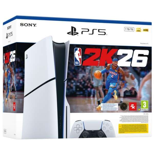 SONY PlayStation 5 slim + NBA2K26