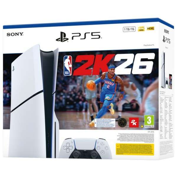 SONY PlayStation 5 slim + NBA2K26