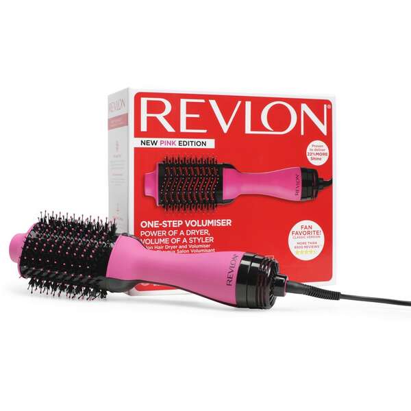 REVLON RVDR5222PE2 ONE STEP VOL PINK  REVLON RVDR5222PE2 ONE STEP VOL PINK