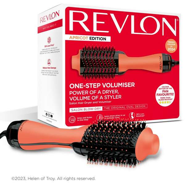 REVLON RVDR5222AE ONE STEP VOL APRICOT  REVLON RVDR5222AE ONE STEP VOL APRICOT