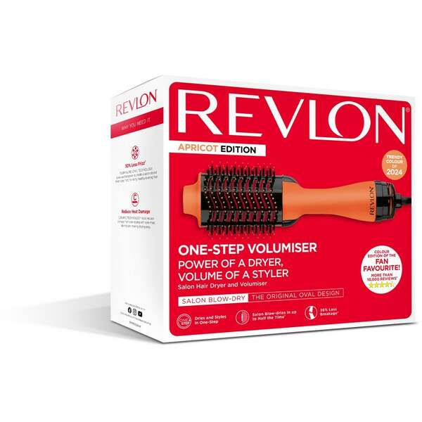 REVLON RVDR5222AE ONE STEP VOL APRICOT  REVLON RVDR5222AE ONE STEP VOL APRICOT